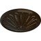 Ekena Millwork Brontes Ceiling Medallion (Fits Canopies up to 3 5/8"), Hand-Painted Bronze, 25 1/2"OD x 5 1/2"P CM25BRBZS - alternate 4